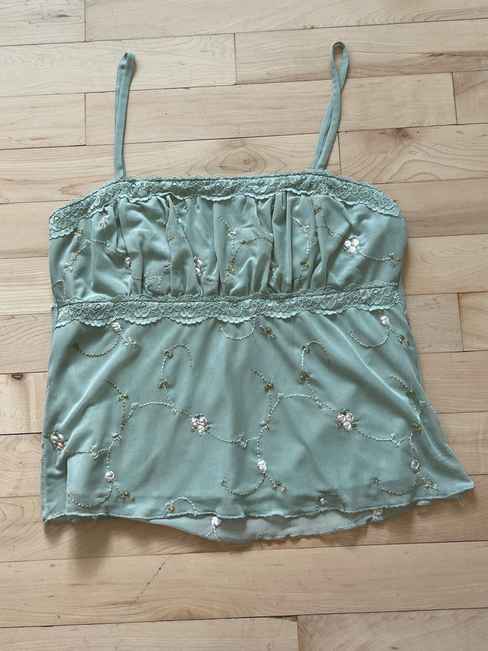 Embroidered Camisole Top